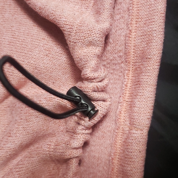 Pink drawstring crop top - Picture 6 of 8